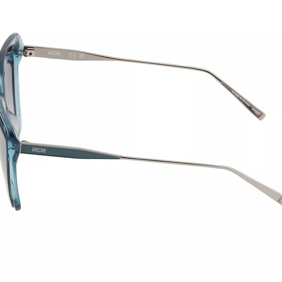 ?️ MCM  ?️Sunglasses Fixed Nose Pads Petrol/Azure Cat Eye Frame MCM698S ✨️? main image 2